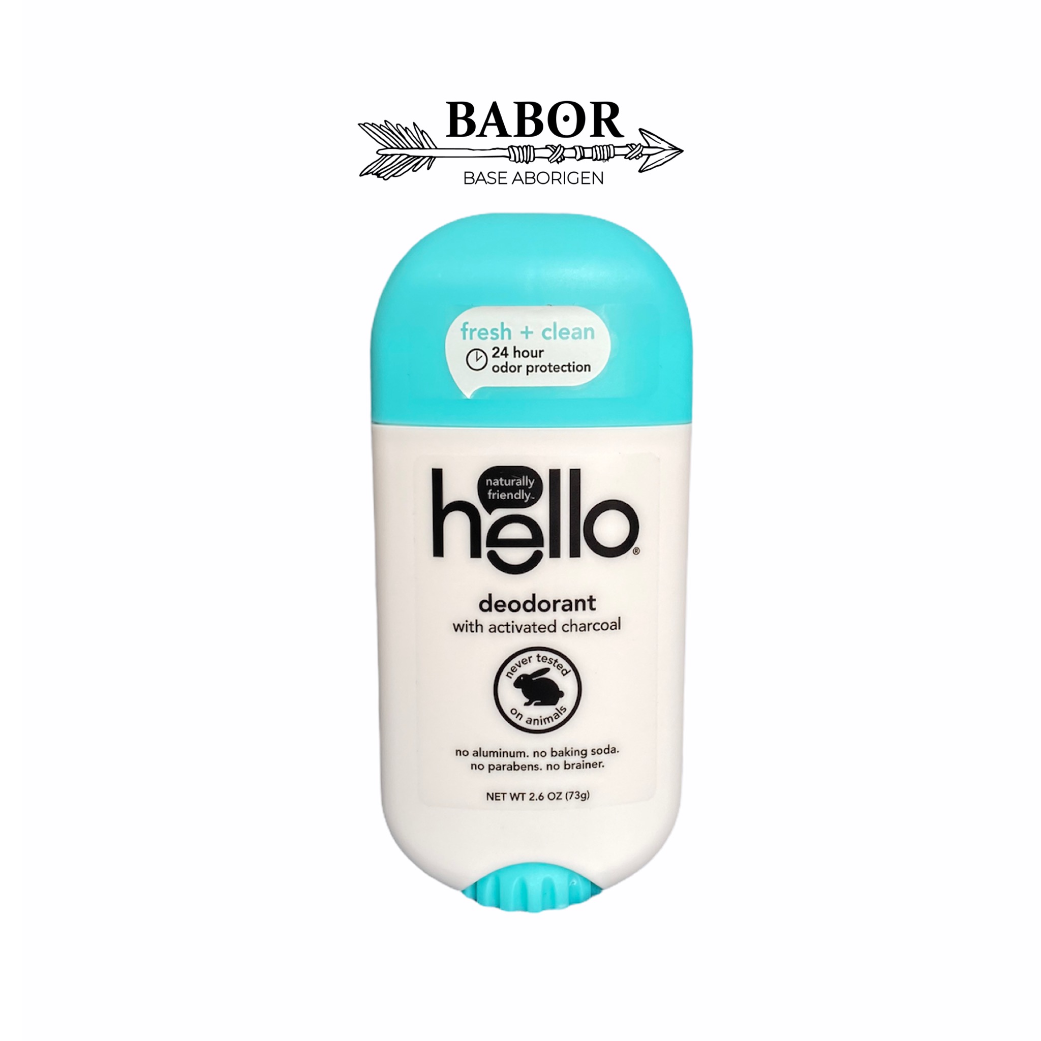 Desodorante Natural Con Carbón Activado Para Mujeres y